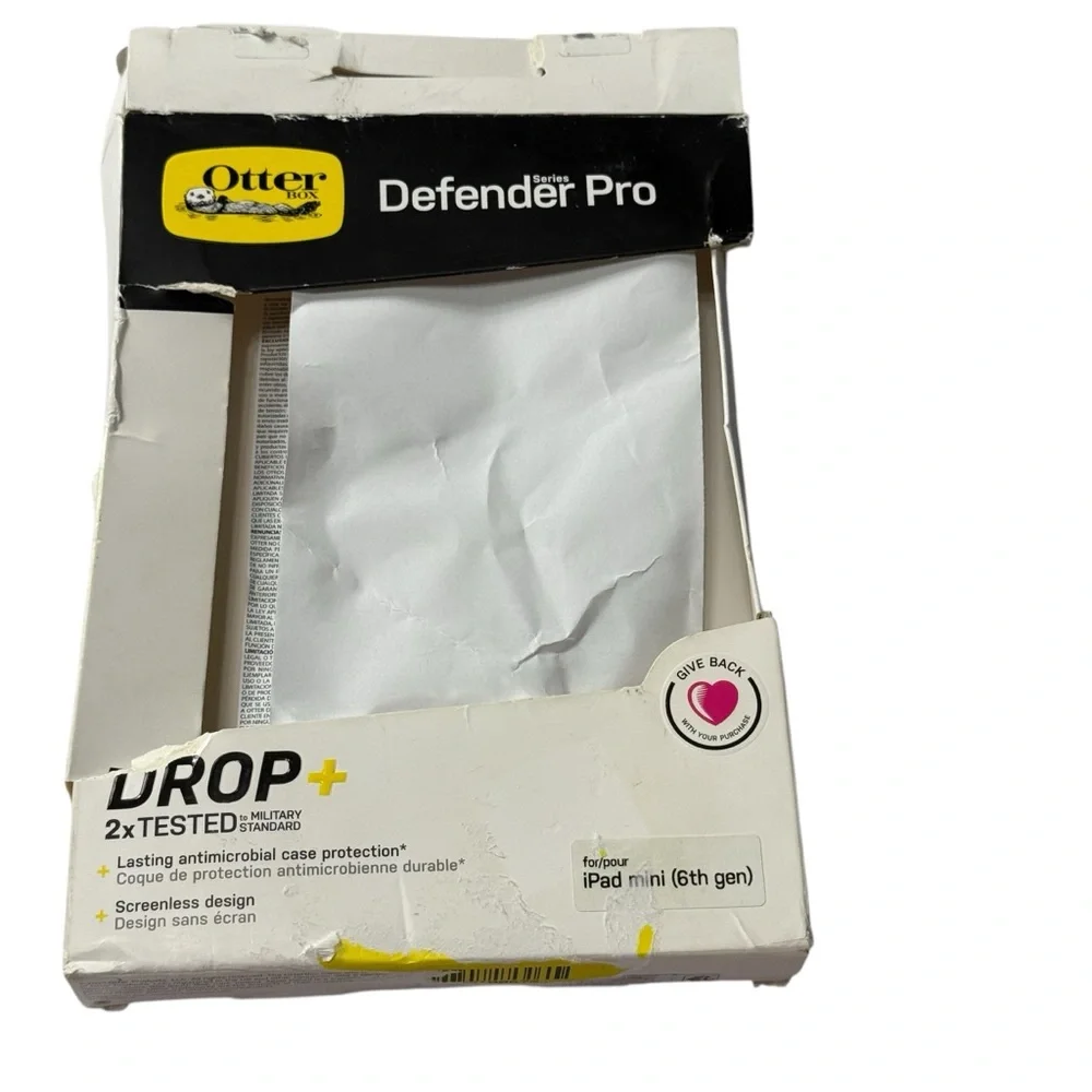 OtterBox Defender Pro Series Case for iPad Mini (6th Gen) – Black